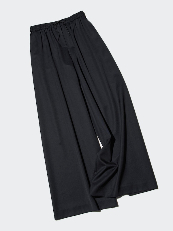 Pantalon Large en Laine