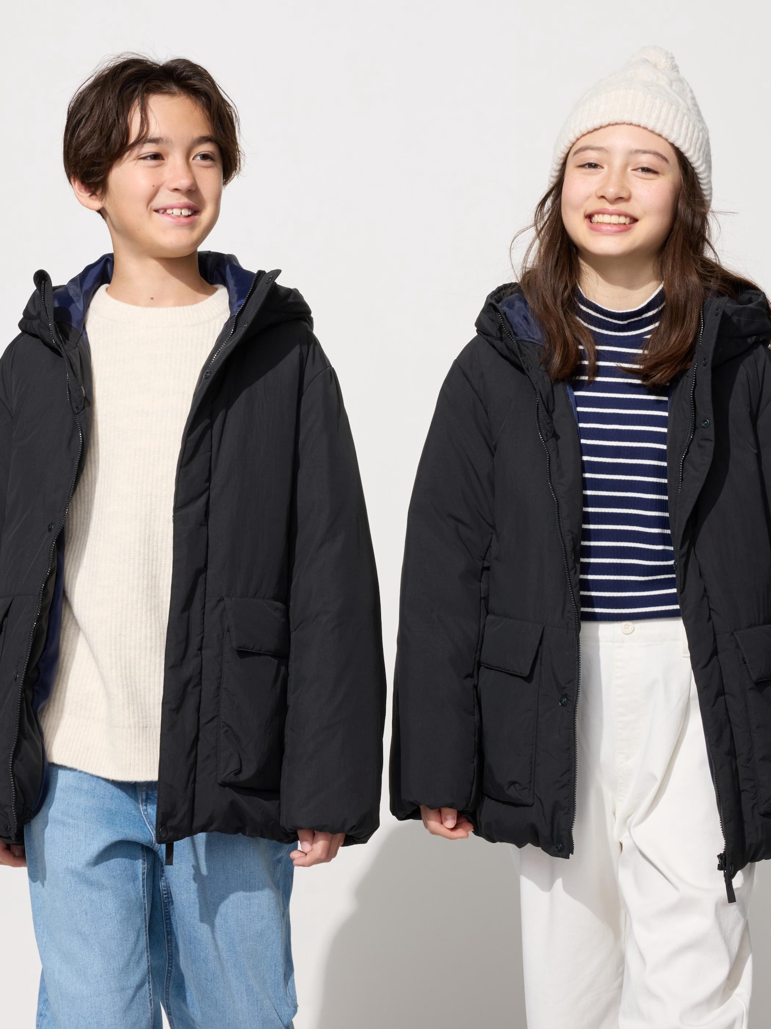 Fashion uniqlo manteau enfant