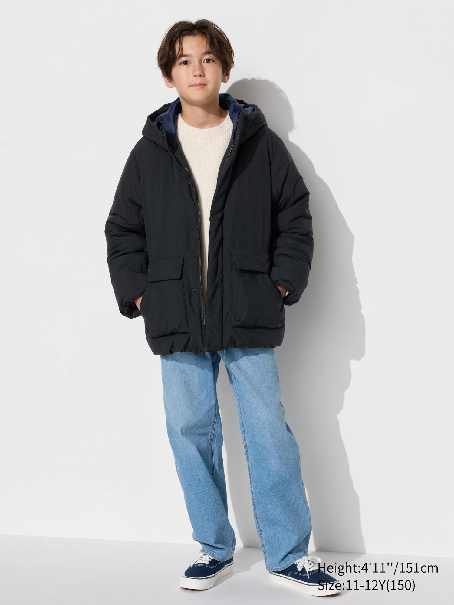 Fashion uniqlo manteau enfant