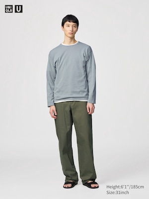 Pantalon Chino large