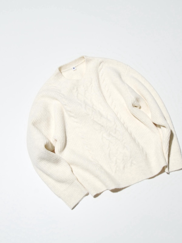 Soufflé Yarn Jumper (Cable)