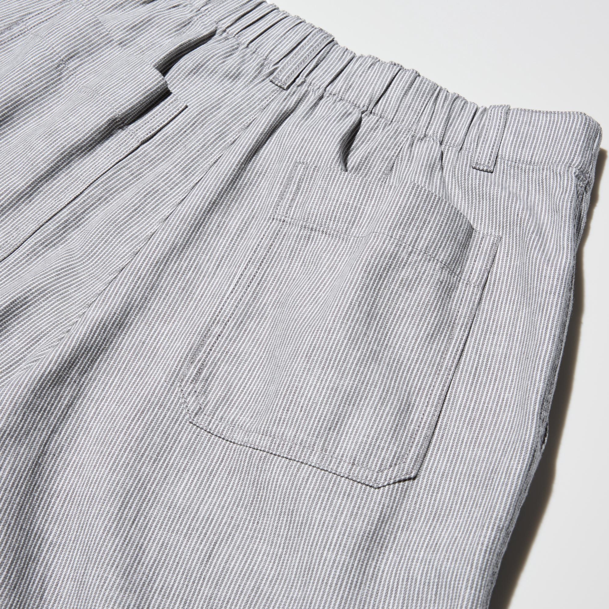 Baumwolle und Leinen 9-Zoll Damen-Hose für jede Gelegenheit