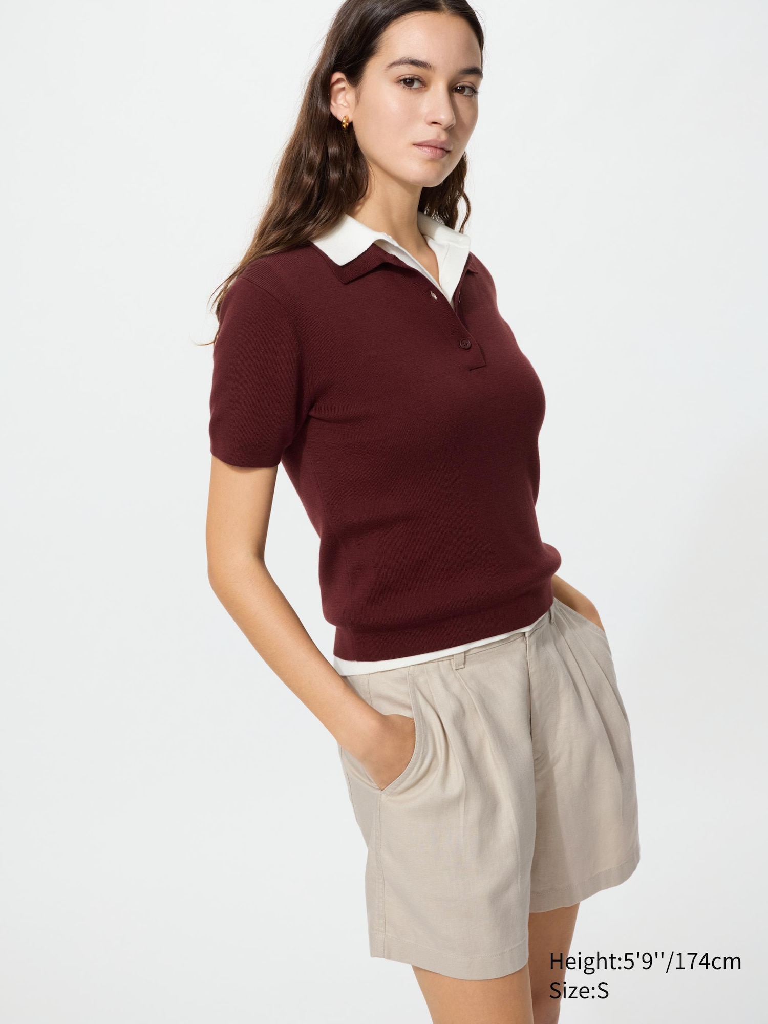 Pantaloncini Lino Misto Cotone