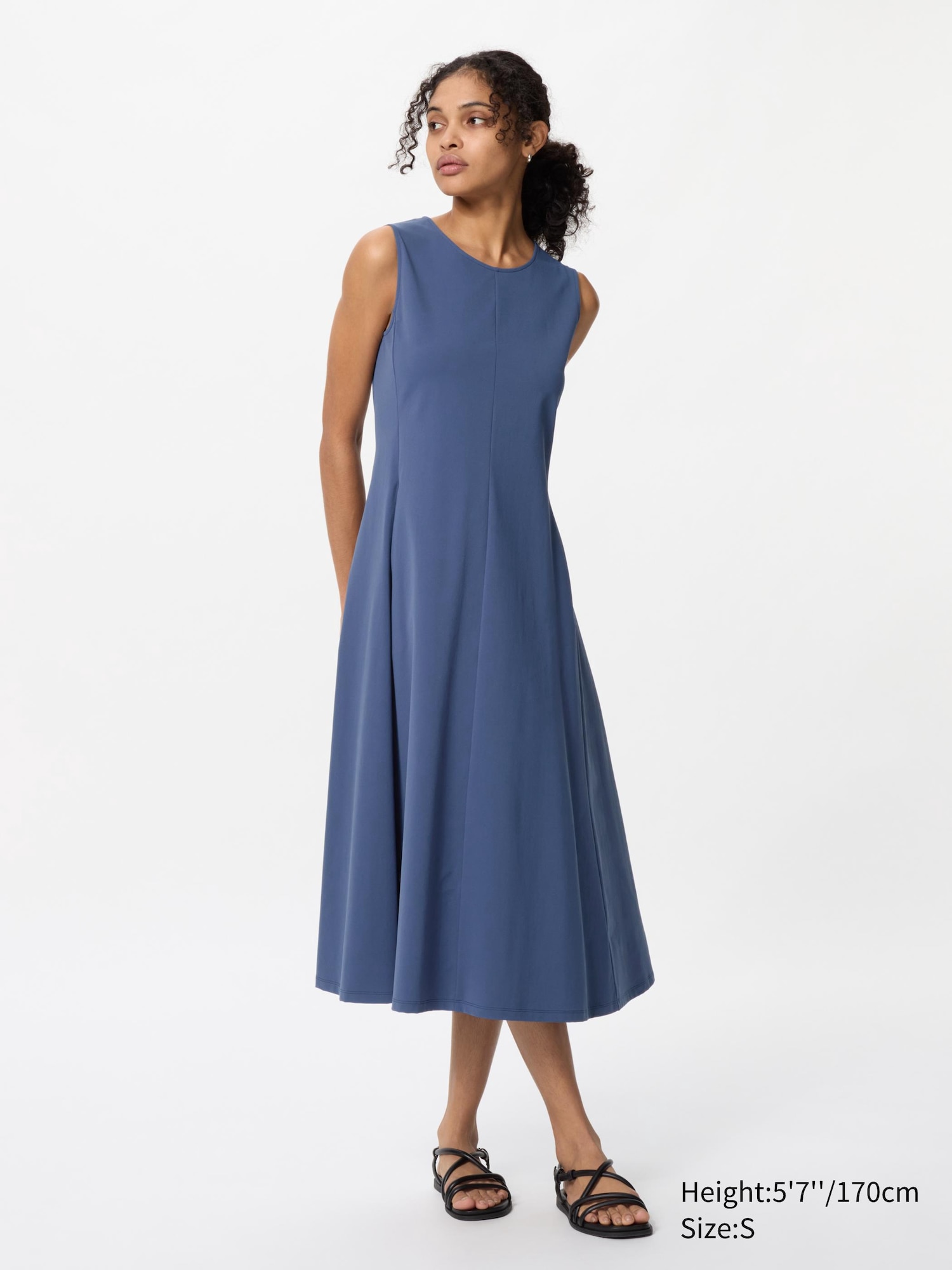 Robe Ultra Stretch (Sans manches) pour Femme | UNIQLO FR