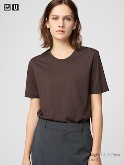 Camiseta 100% algodón Supima cuello redondo