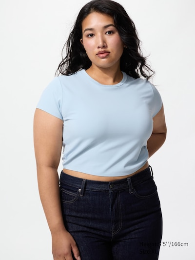 AIRism Soft Cropped T-Shirt