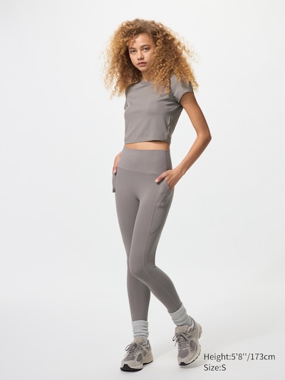 AIRism Soft Cropped T-Shirt