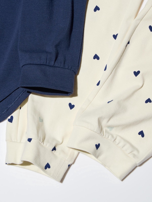 AIRism Ultra Stretch Lounge Set (gemustert)