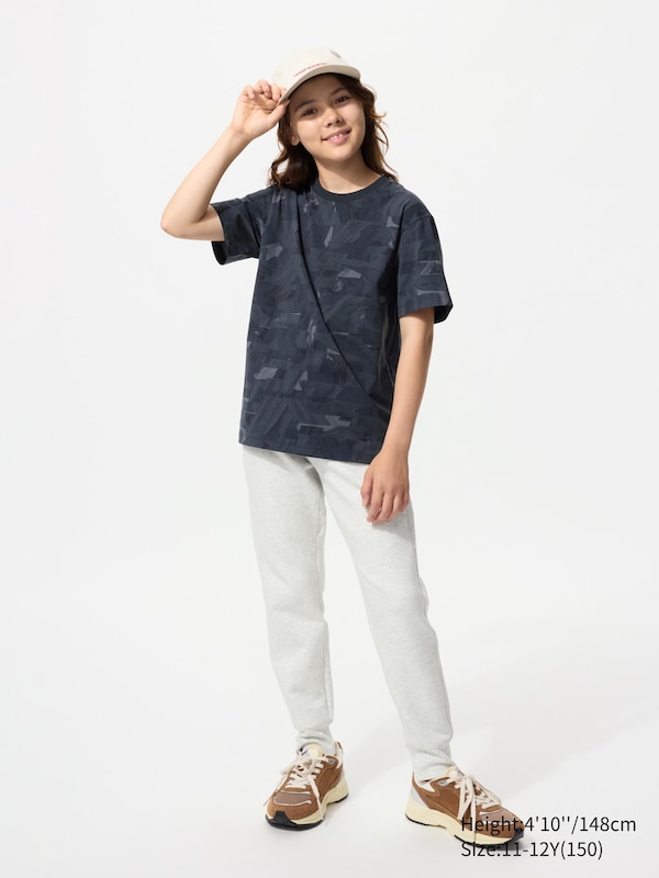DRY-EX Crew Neck T-Shirt (Printed)