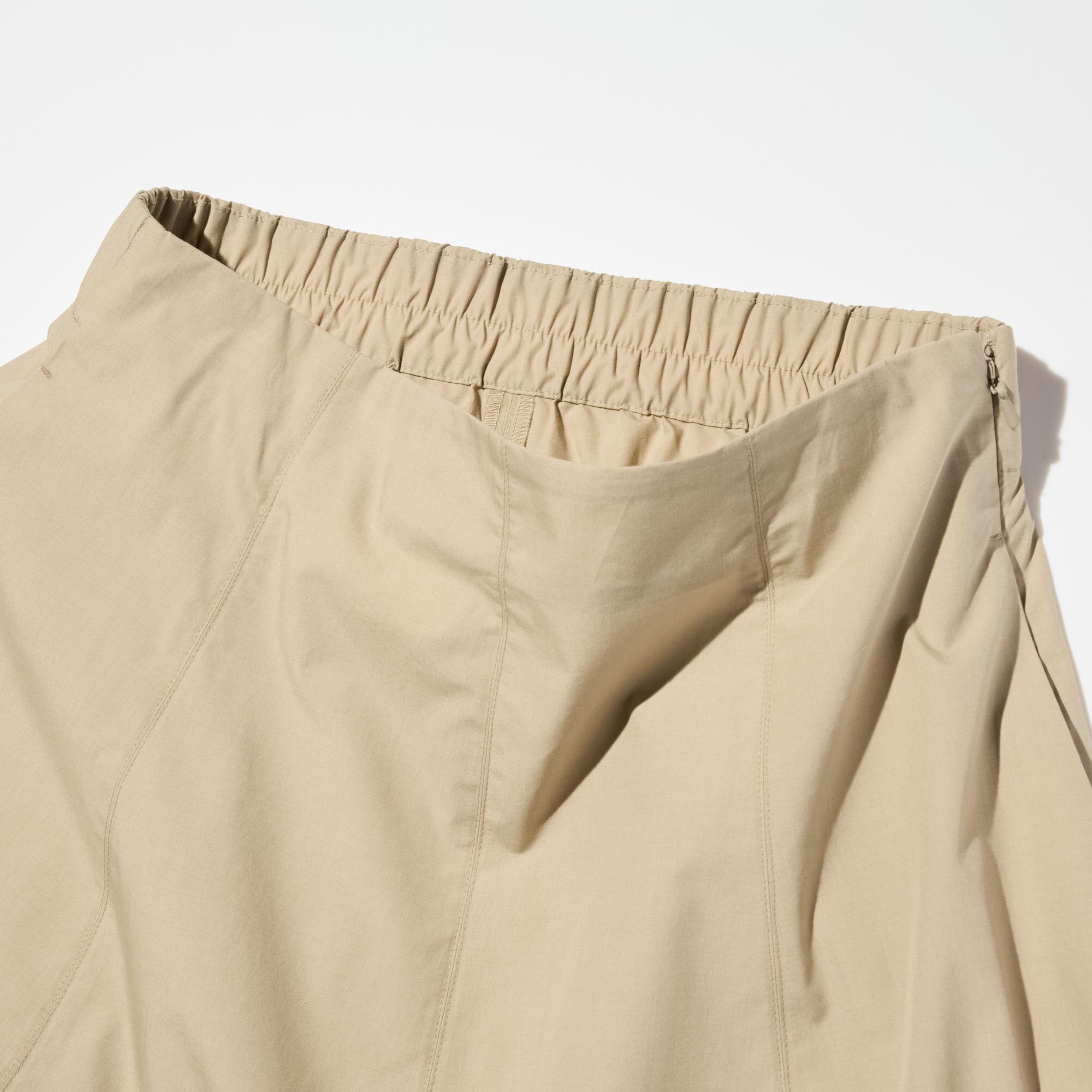 Baumwollmix Rock (Cocoon Fit) für Damen | UNIQLO DE