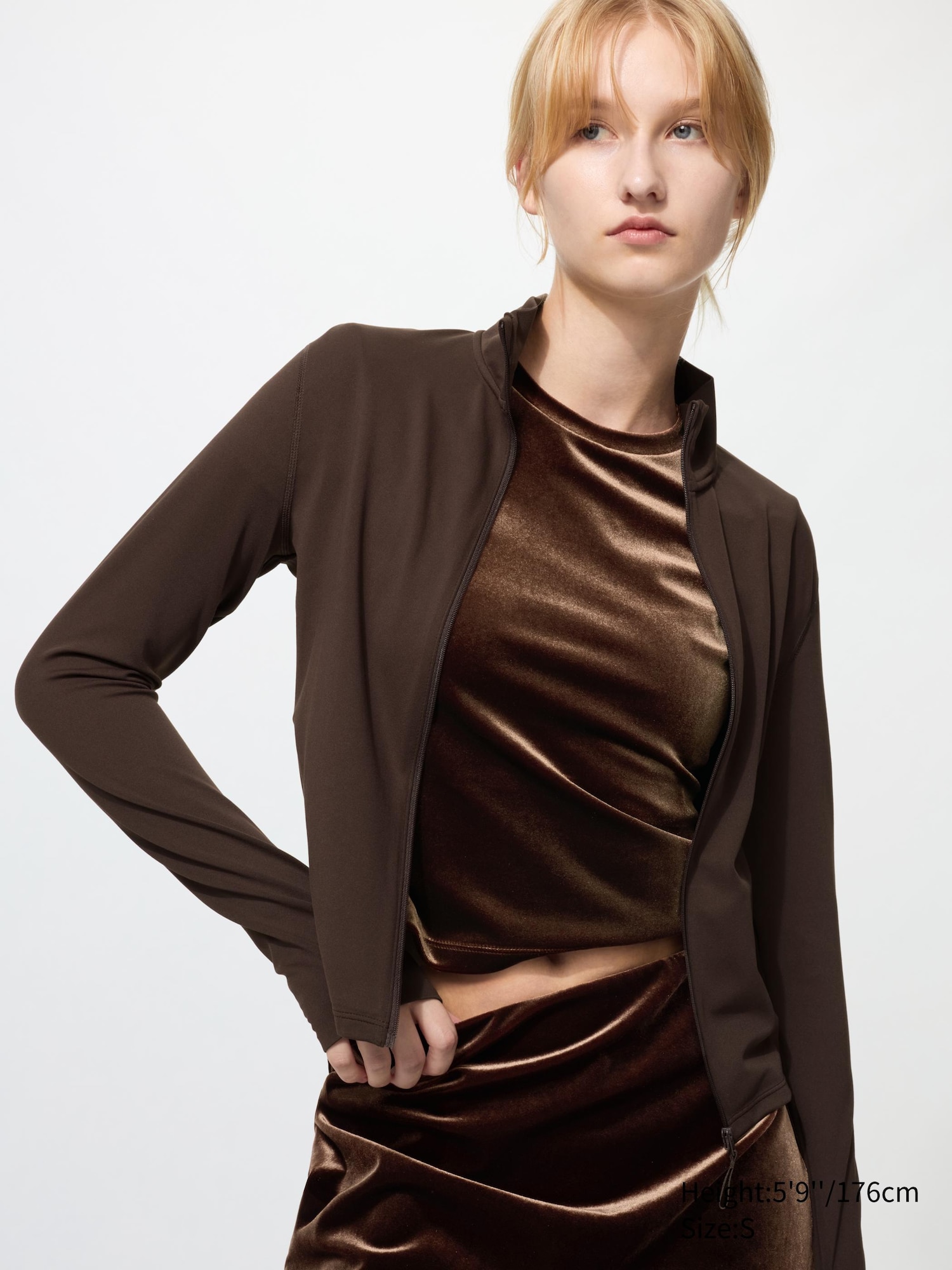 Veste zippée AIRism pour Femme | UNIQLO FR