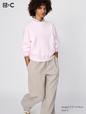 Smooth Cotton Crew Neck Jumper