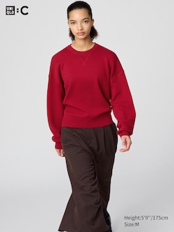 Smooth Cotton Crew Neck Jumper