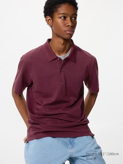 AIRism Cotton Piqué Polo Shirt