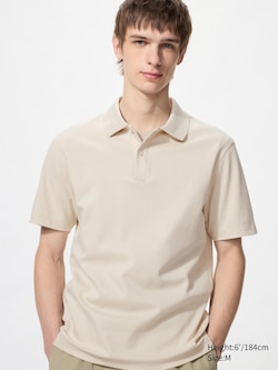 AIRism Cotton Piqué Polo Shirt