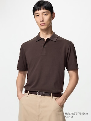 AIRism Cotton Piqué Polo Shirt