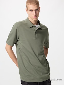 AIRism Cotton Piqué Polo Shirt