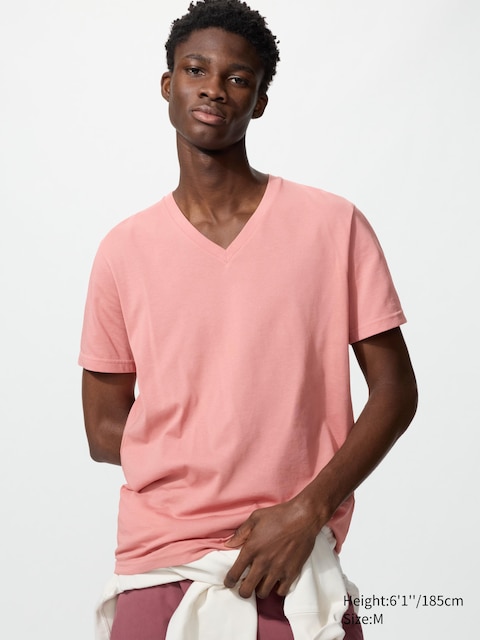 Uniqlo - T-Shirt Dry (Col V) - Rose - Xl
