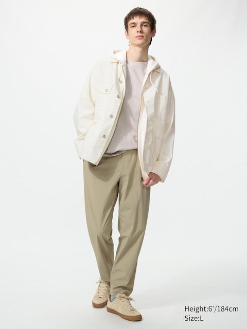 Uniqlo - Pantalon Ultra Stretch (Standard) - Beige - S