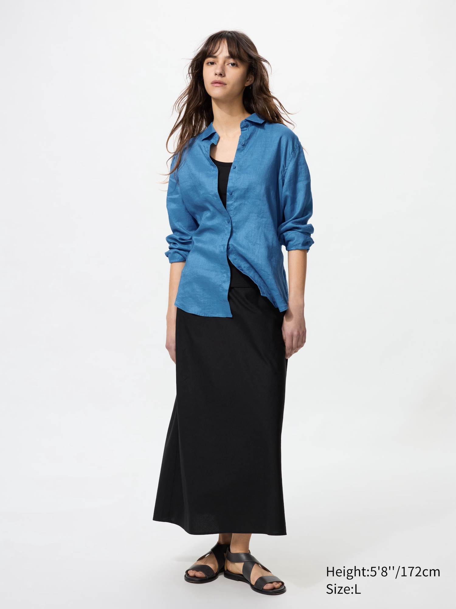 Chemise 100% Lin Premium pour Femme | UNIQLO FR