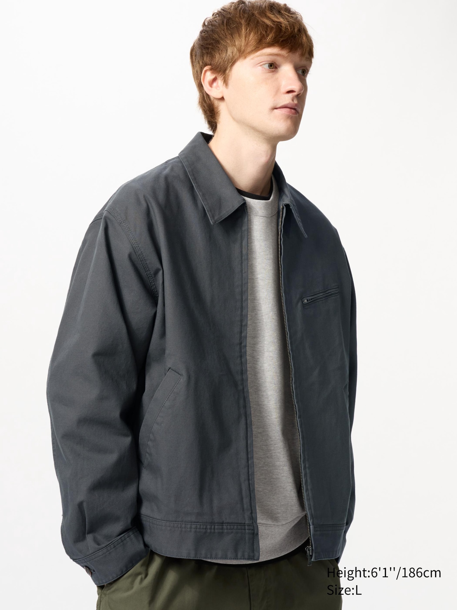 Zip-Up Blouson