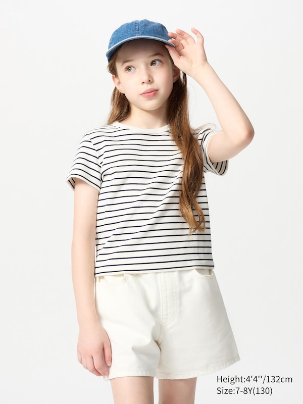 Soft Ribbed Mini T-Shirt (Stripe)