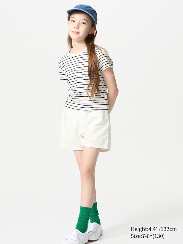 Soft Ribbed Mini T-Shirt (Stripe)