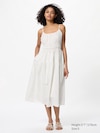 Linen Blend Camisole Dress (Stripe)