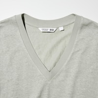 Linen V Neck T-Shirt