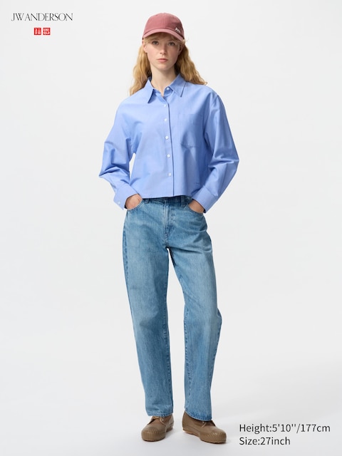 Uniqlo - Jean Droit - Bleu - 24Inch
