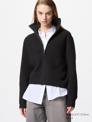 Strickjacke (Reißverschluss)