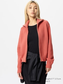 Strickjacke (Reißverschluss) für Damen UNIQLO DE