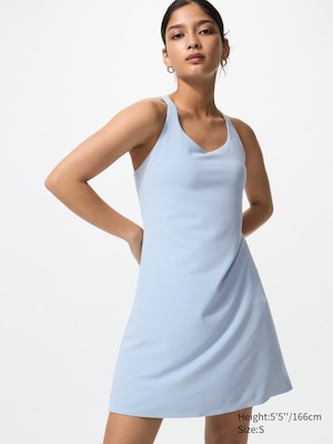 airism soft mini bra dress Women's AIRism Soft Mini Bra Dress (Sleeveless)