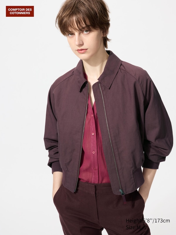 Rayon Linen Blouson