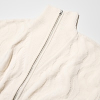 Merino Zip Cardigan