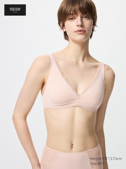 Microfibre Triangle Wireless Bra
