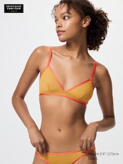 Wireless Bra (Mesh, Colour Block)