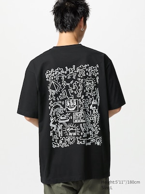 NY POP ART UT Graphic T-Shirt (Keith Haring)
