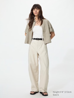 Jersey Barrel Leg Trousers (Longer)
