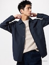 Linen Blend Shirt Jacket