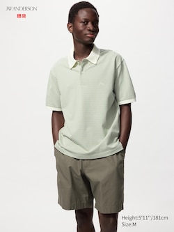 DRY Piqué Polo Shirt (Stripe)