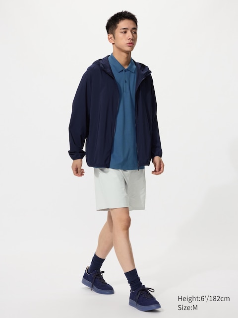 Uniqlo - Short Active Ultra Stretch - Gris Clair - 3XL