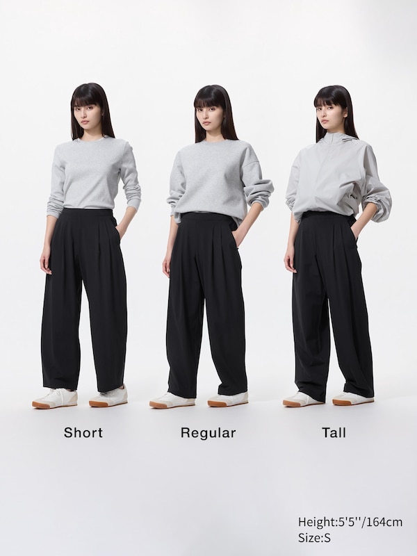 Ultra Stretch Active Wide Trousers (Shorter)