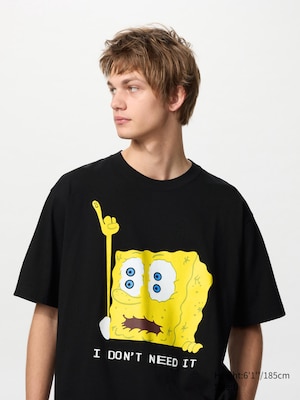 SpongeBob SquarePants Cactus Plant Flea Market UT Graphic T-Shirt