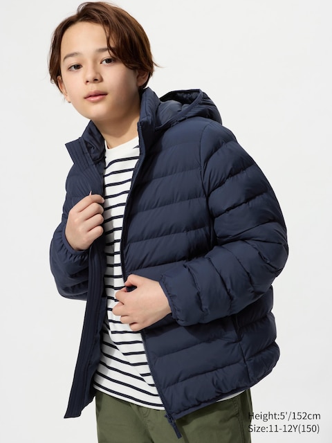 Uniqlo Navy - Puffertech Parka (Machinewasbaar) - 9-10 Jaar (140Cm)