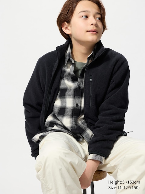 Uniqlo Zwart - Fleece Vest - 3-4 Jaar (110Cm)