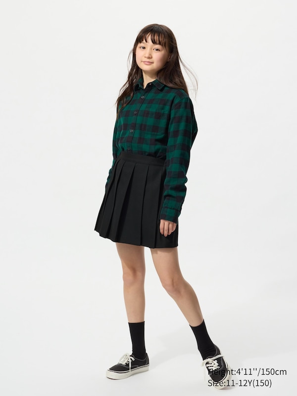 Pleated Mini Skort