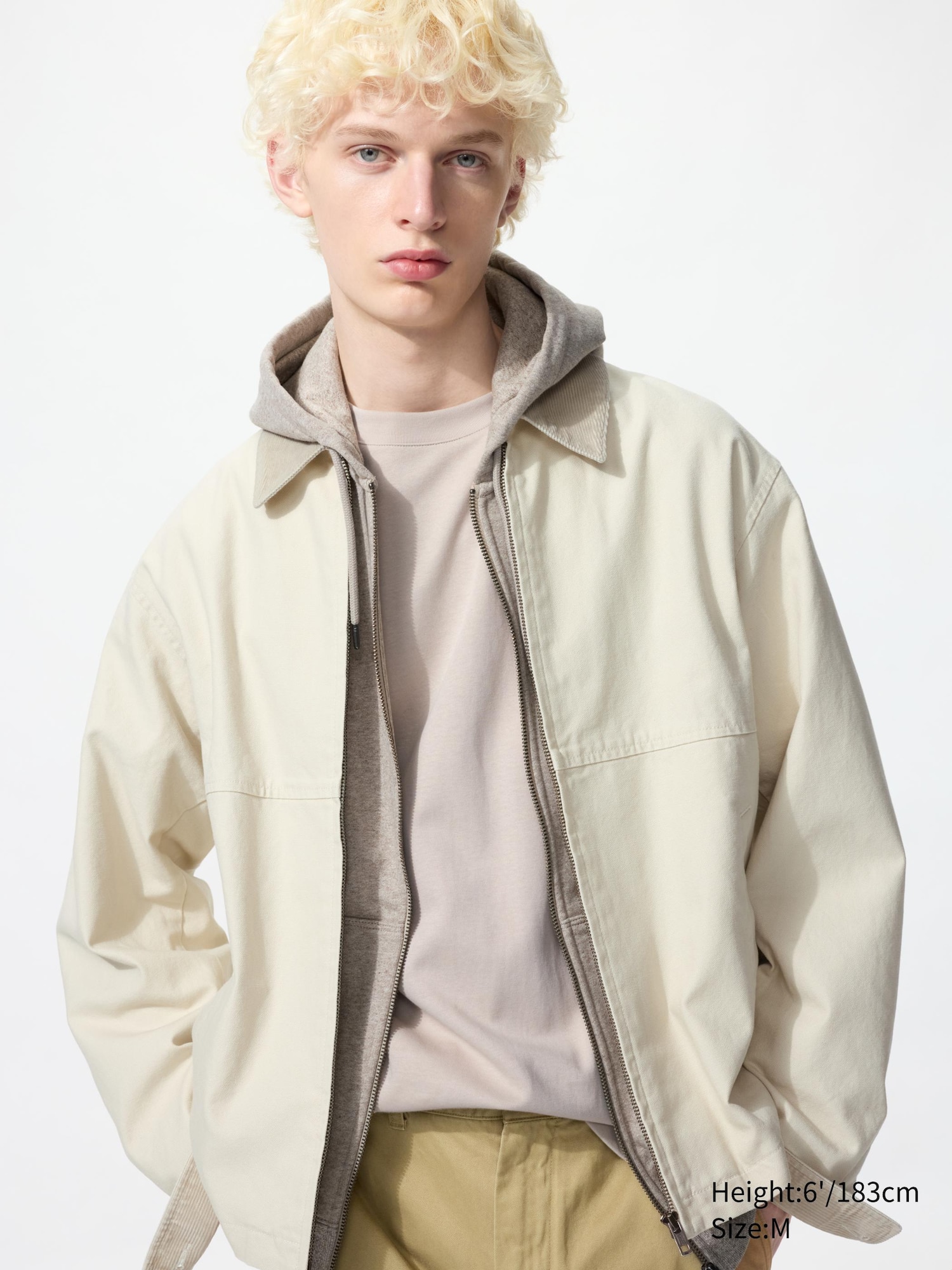 Men's Zip-Up Short Blouson | UNIQLO SE