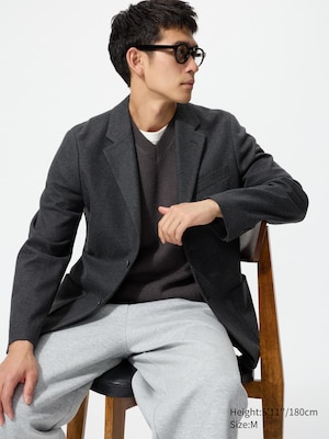 PLEATED WIDE PANTS | BRUSHED JERSEY