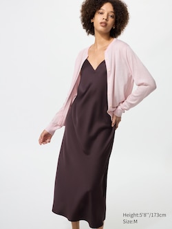 100% Merino Crew Neck Cardigan